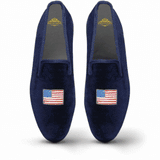 Men's Velvet Loafer/Slipper Shoe Custom