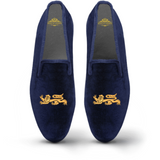 Men's Velvet Loafer/Slipper Shoe Lionheart