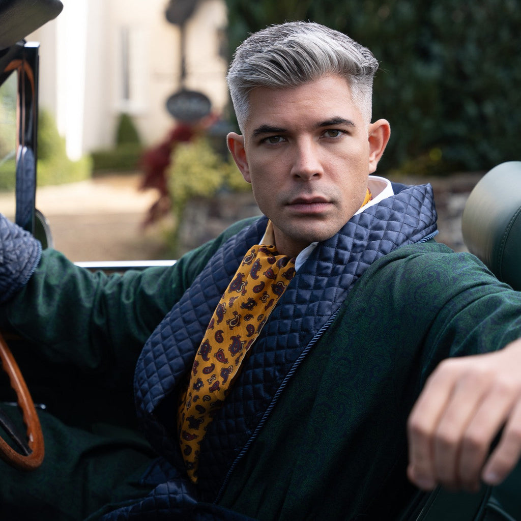 The Velvet Hour: Rediscovering the Smoking Jacket as a State of Mind