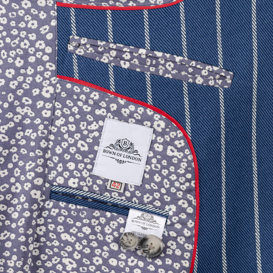 Stowe Summer Striped Blazer - View 5 - Bown of London
