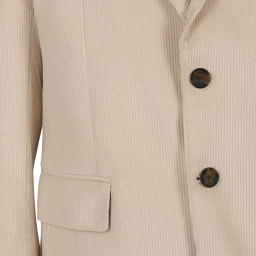 Chinnor Corduroy Beige Blazer - View 5 - Bown of London