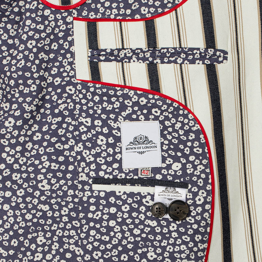 Regatta Summer Striped Blazer - View 6 - Bown of London