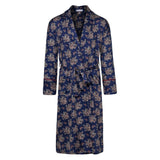 Lightweight Men's Robe - Gatsby Paisley Blue