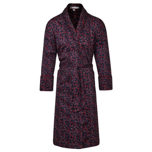 Lightweight Men's Bathrobe front - Berkley | Bown of London