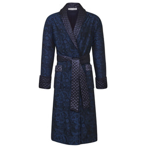 Sherlock Men's Long Smoking Jacket - front | Bown of London