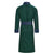 Connaught Long Smoking Jacket Robe in Green