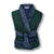 Connaught Long Smoking Jacket Robe in Green