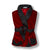 Gable Mens Long Smoking Jacket folded - Claret | Bown of London