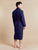 Lightweight Men's Bathrobe back model photo - Pacific | Bown of London