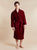 Men's Robe front model photo - Earl Claret | Bown of London