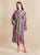 Women's Hooded Robe model photo front - Daylight | Bown of London