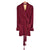 Short Burgundy Smoking Jacket & Burgundy Velvet Loafer