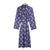 Lightweight Blue Gatsby Robe & Blue Velvet Loafer