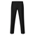 Mens wool rich black trouser with satin stripe