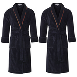 Earl & Duchess Navy Bathrobe Bundle