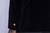 Made to Measure Black Italian Velvet Nehru Collar Jacket