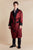 Gable Mens Long Smoking Jacket - Model Front | Bown of London