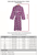 Heavyweight Burgundy Robe & Lightweight Wine Robe