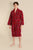 Highland Men's Tartan Bathrobe - Model Front | Bown of London