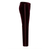 Men's Italian velvet maroon trousers - side view