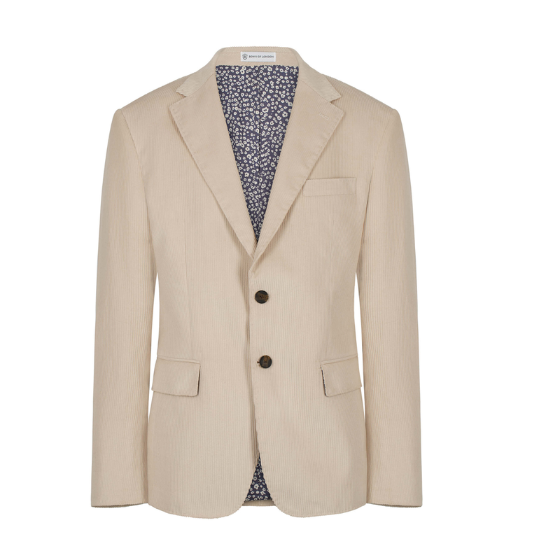 Chinnor Corduroy Beige Blazer