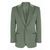 Light Green velvet blazer with lapels  - Bown of London

