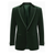 Dark Green Velvet Blazer - Bown of London