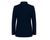 Made to Measure Navy Italian Velvet Nehru Collar Jacket