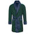 Russborough Mens Green Smoking Jacket - Front | Bown of London