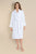 Seaspray Womens Towelling Bathrobe - Model Front | Bown of London