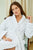 Seaspray Womens Towelling Bathrobe - Model Lifestyle | Bown of London