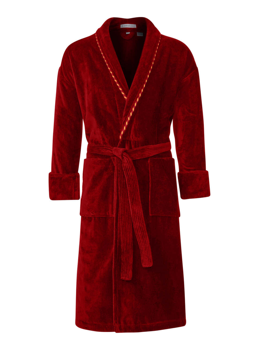 Men's Robe - Earl Claret