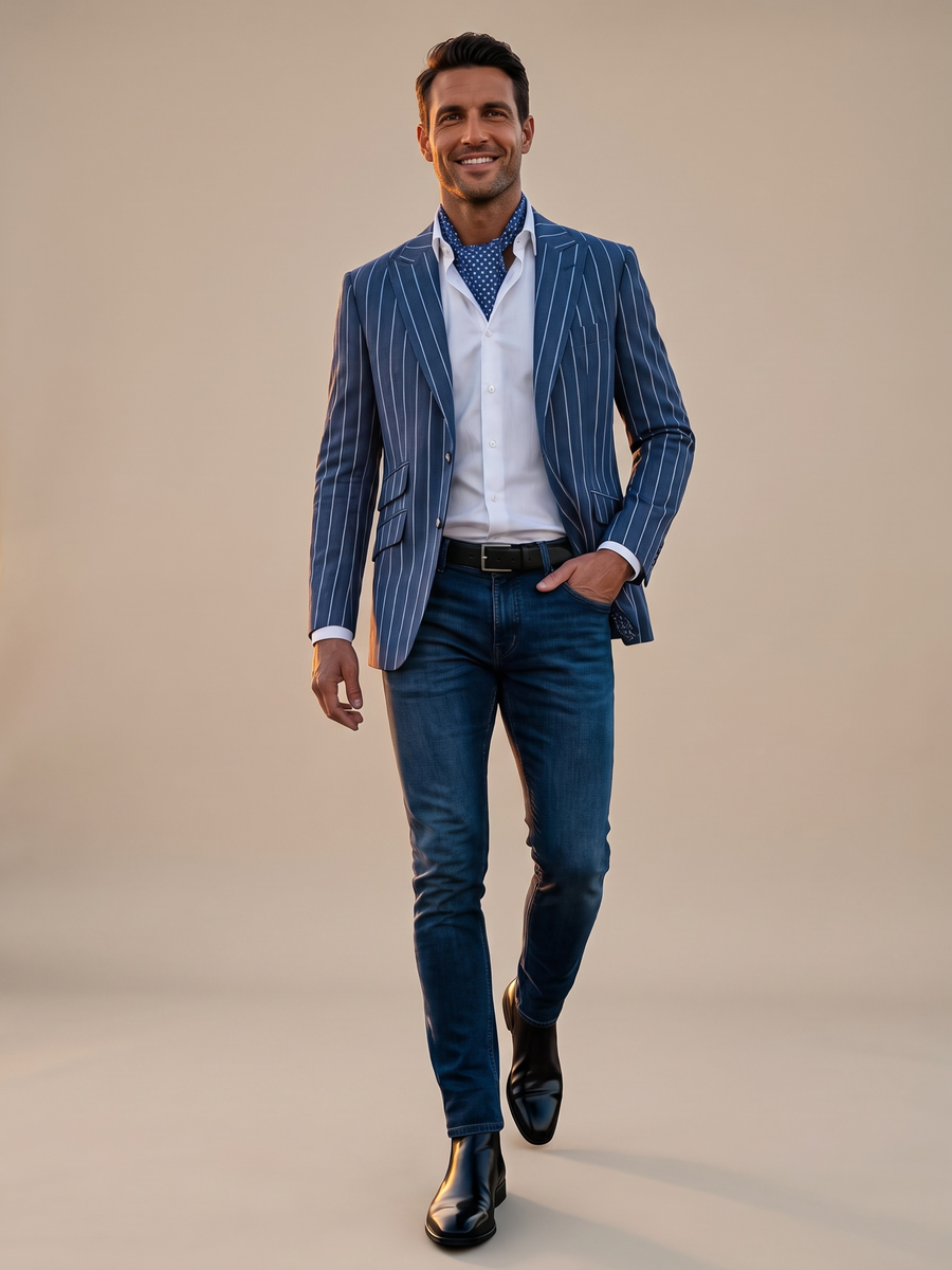 Stowe Summer Striped Blazer