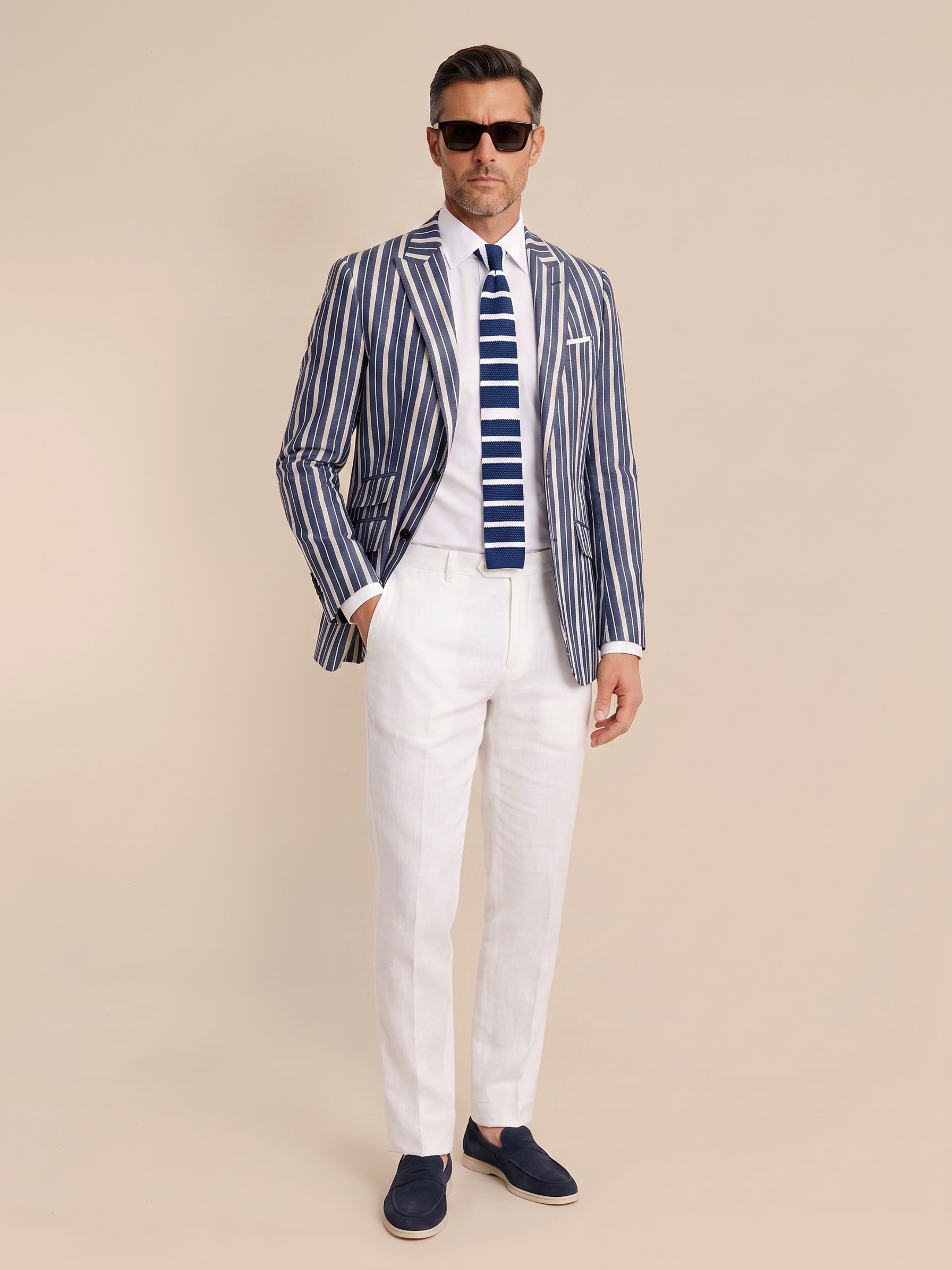 Shearwater Striped Blazer