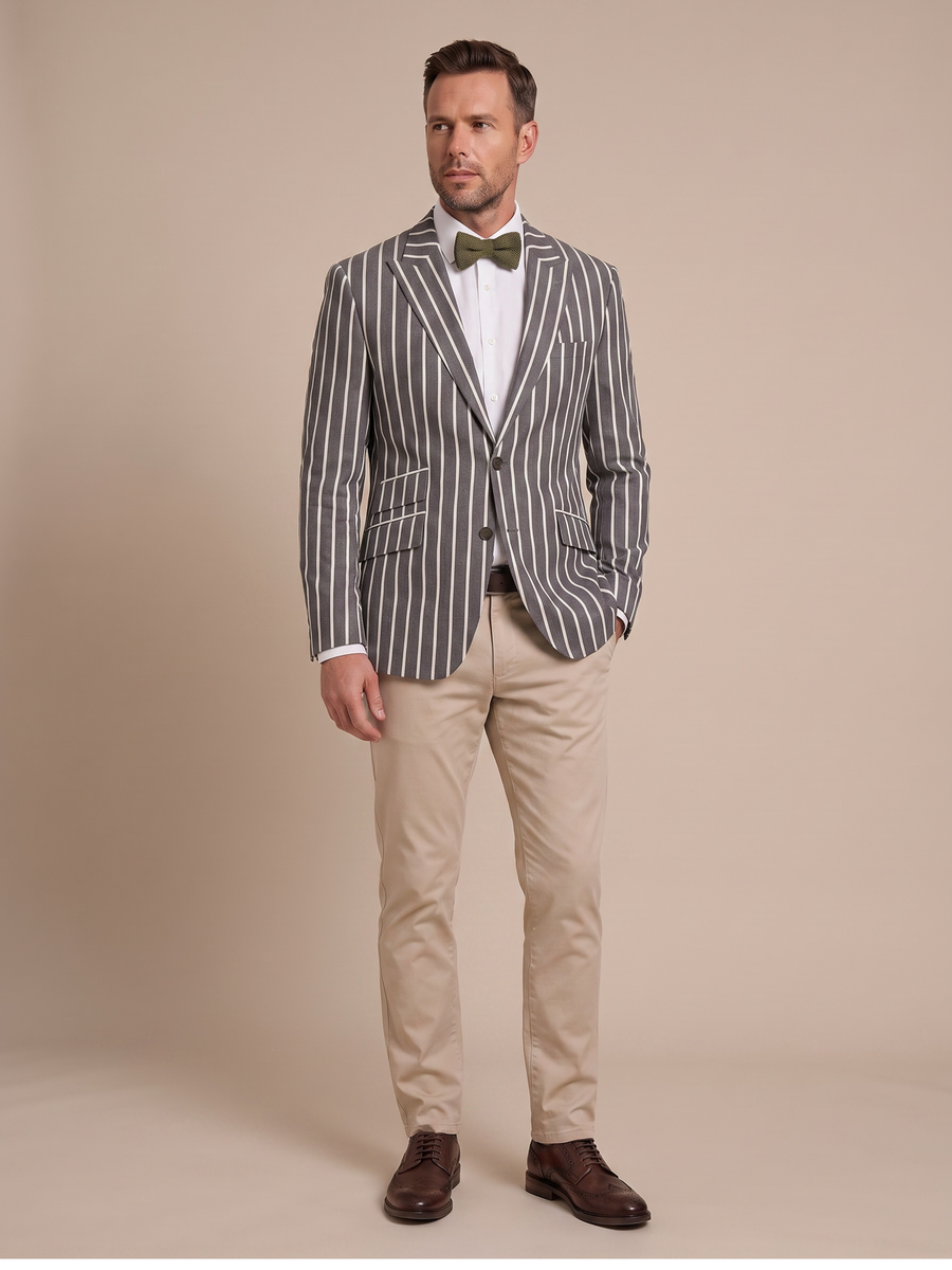 Chelsea Striped Summer Blazer