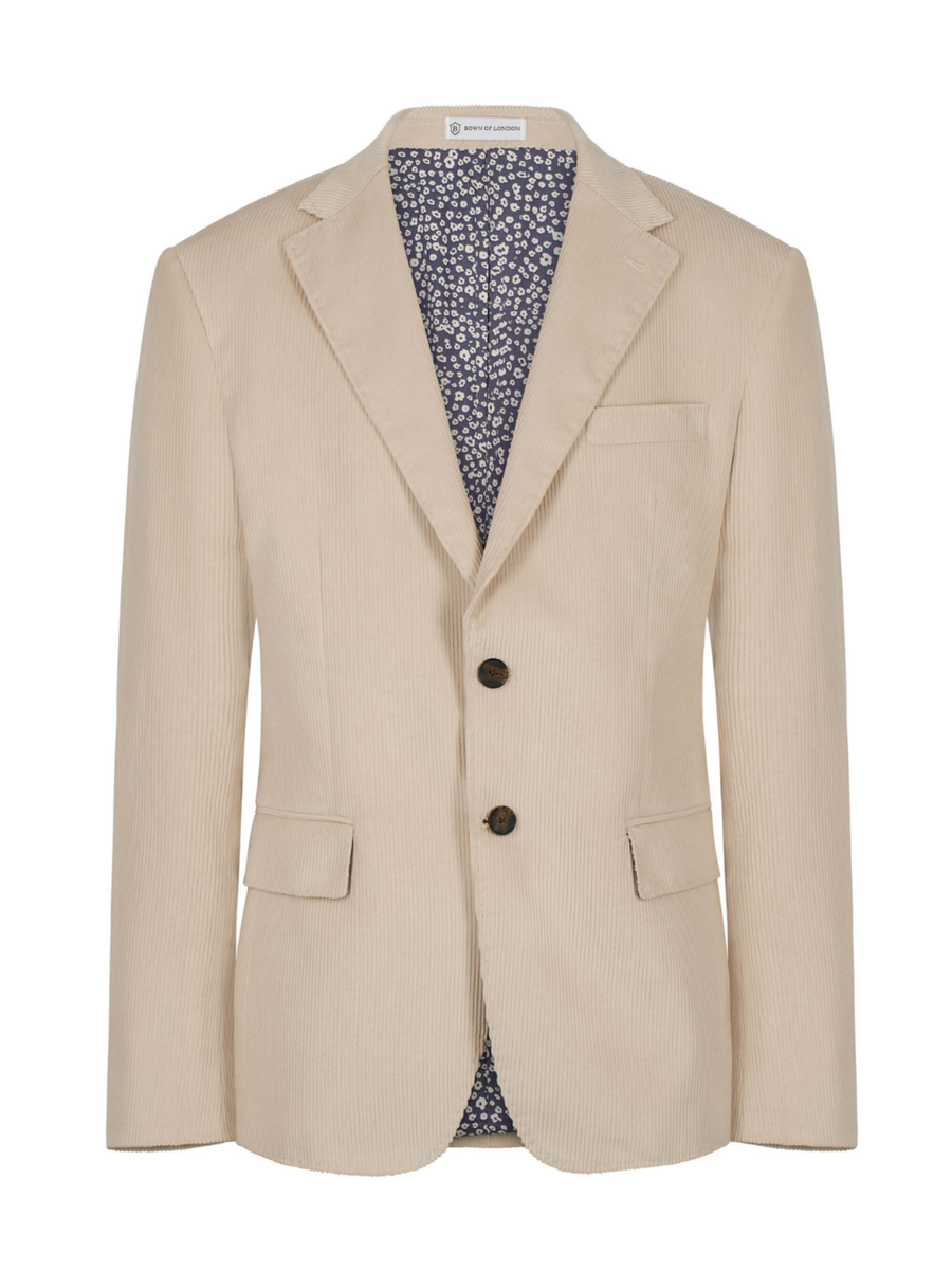 Chinnor Corduroy Beige Blazer