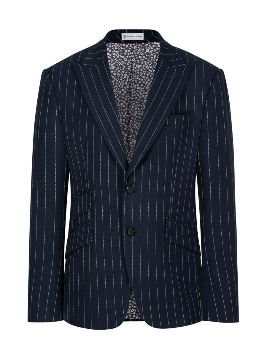 Surfside Summer Striped Blazer