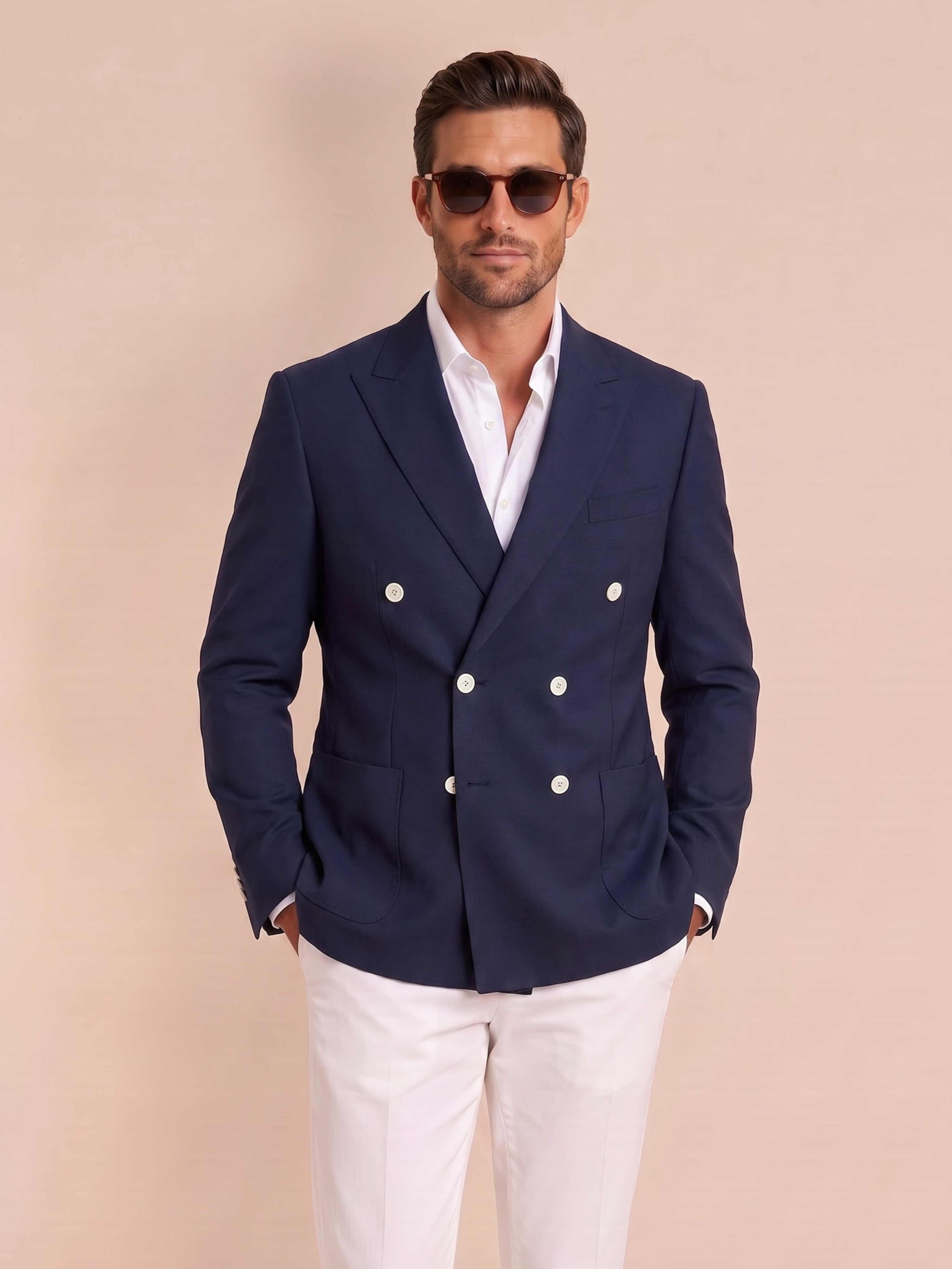 Commodore Double Breasted Blazer