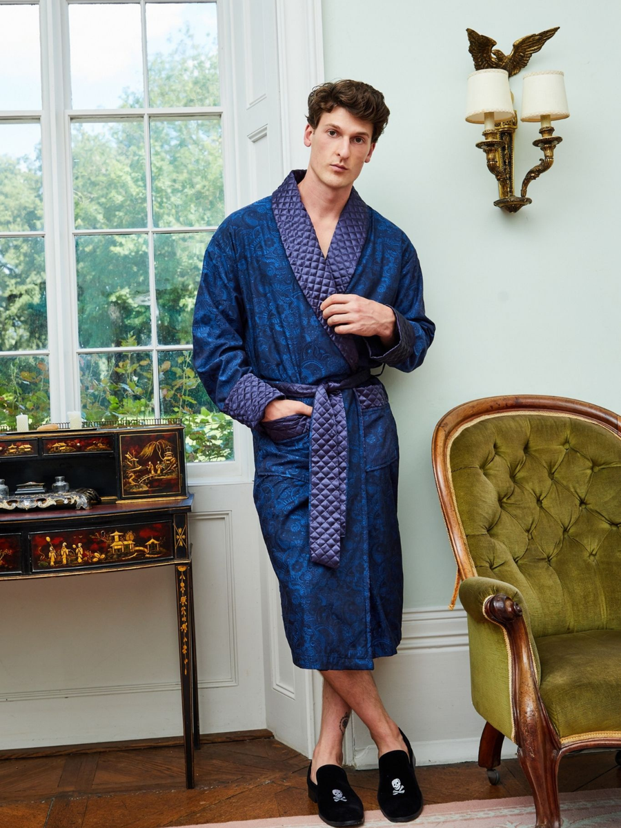 Sherlock Men's Long Smoking Jacket