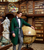 Connaught Long Smoking Jacket Robe in Green