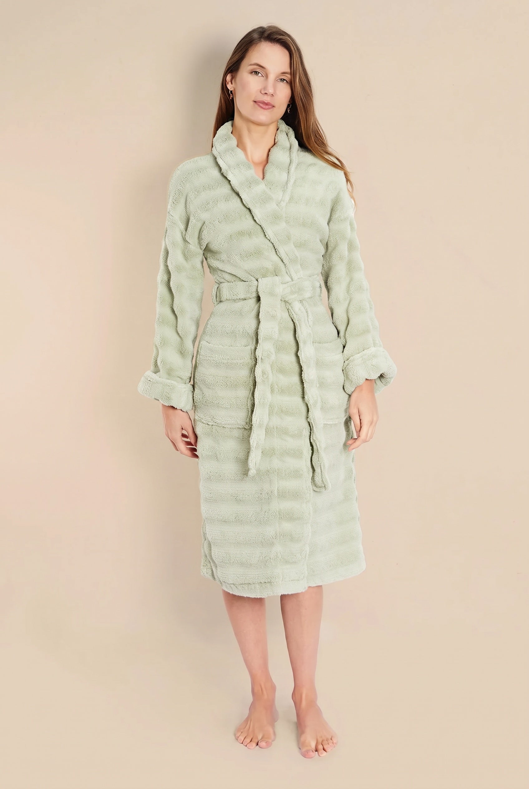 Women's Towelling Bathrobe - Marmara