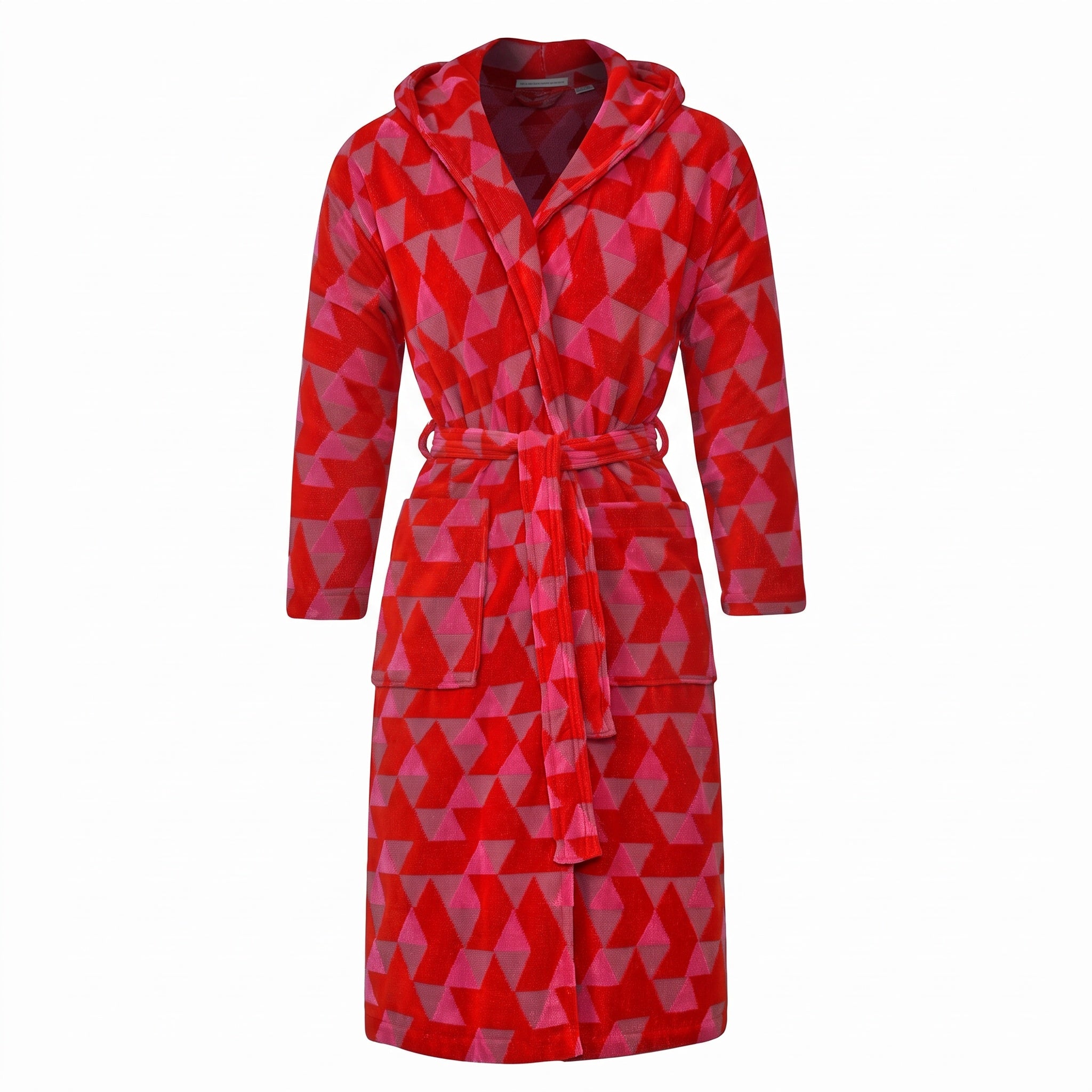 Women's Hooded Robe - Pink Diamond
