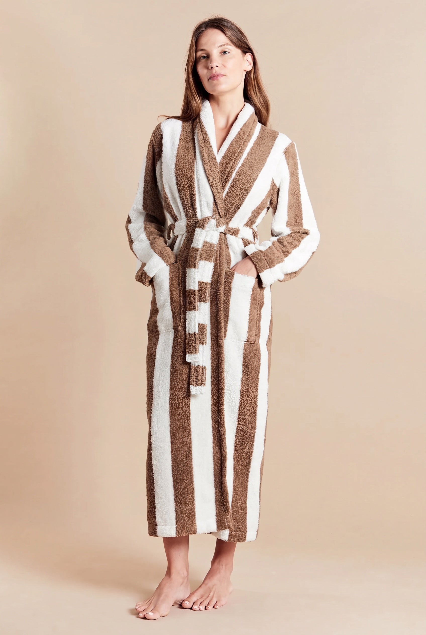 Women's Extra Long Bathrobe - Chicago