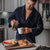 Men's Designer Robe - Baron Navy Main Image