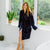 Women's Robe - Duchess Navy Main | Bown of London