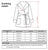 Clarke Men's Short Smoking Jacket - Claret Size Chart| Bown of London